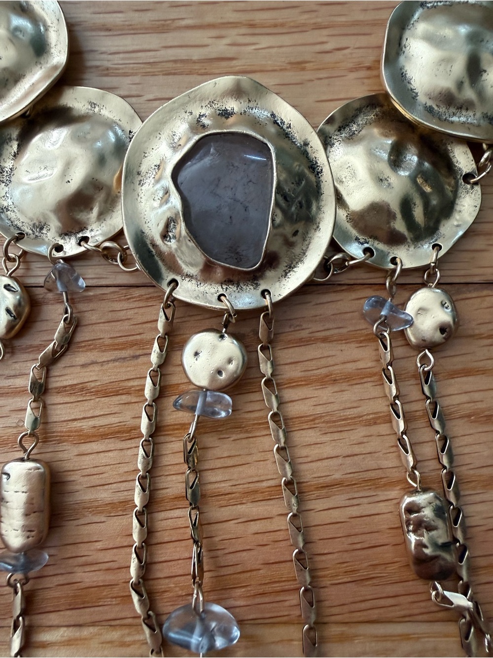 Free People Speak Up Statement Necklace NWT - Picture 5 of 5